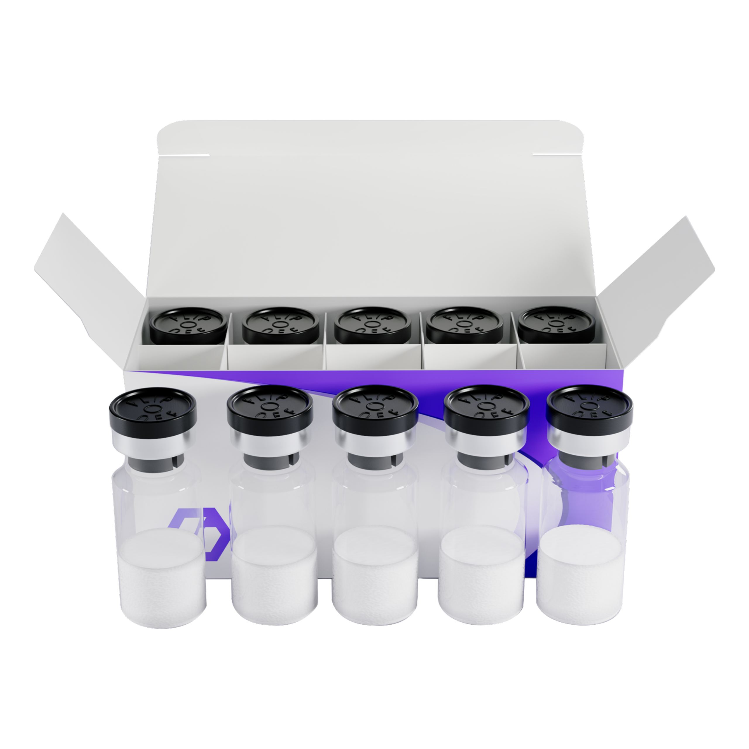 Peptide-box-open BPC-157/TB-500 BLEND 100mg Kit - Image 1